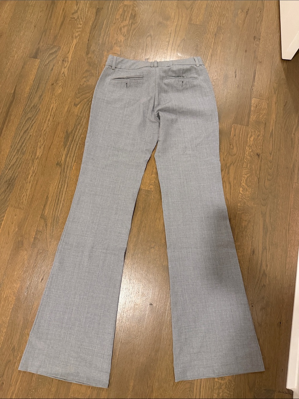 Theory Women's Light Gray Dress Trousers - Picture 3 of 4